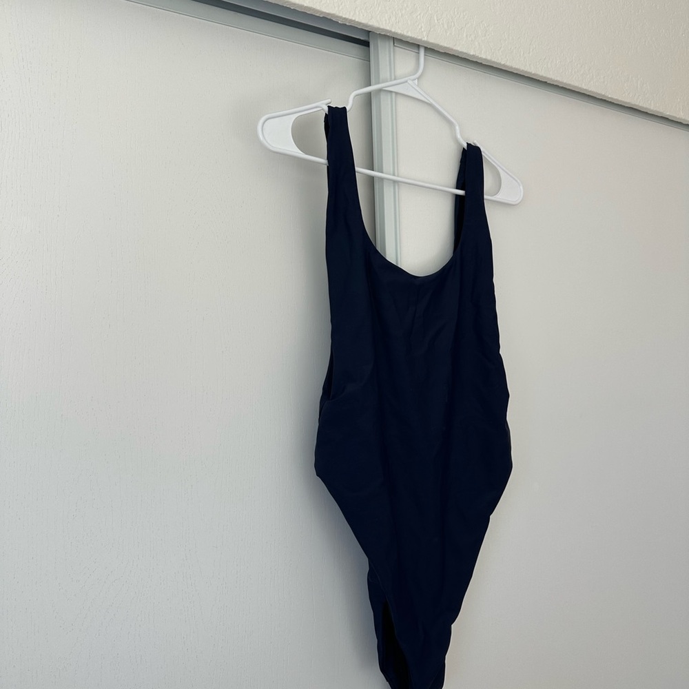 aerie Navy One-Piece Swimsuit